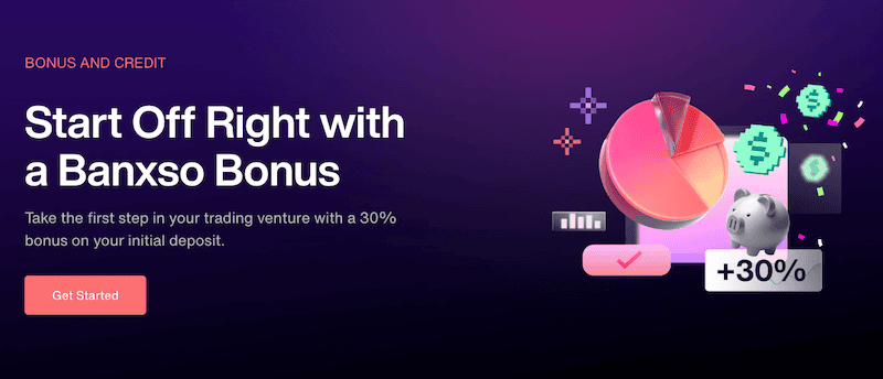 Banxso - 30% Deposit Bonus